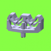 Drive Rivet Clips For 2 or 3 Tubes Drive Rivet Clips For 2 or 3 Tubes