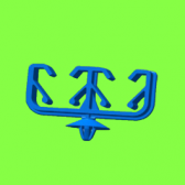Standard Clips For 2 Tubes Standard Clips For 2 Tubes