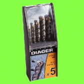 5 Concrete Drill Bits 5 Concrete Drill Bits