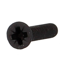 TF Pozidriv M3X10 Aluminium P65 OA Noir DIN 965