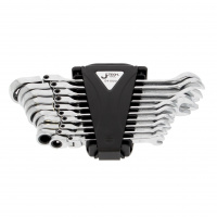 Angled ratchet combination spanners