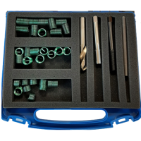 Coffret 60 HELICOIL® 10-24 UNC X1D/1.5D/2D Inox + Foret + Taraud + Broche + Rupteur
