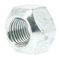 Écrou Frein Tout Métal M12 Pas 150 Acier Zingué Blanc DIN 980V