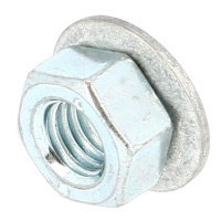 Écrou de Sécurité (Comby S) M4 Acier Zingué Blanc