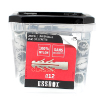 ESSBOX de 20 Chevilles Nylon Classik 14X75 (6 Plots)