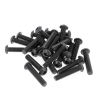 Sachet de 25 TBHC M6X16 Acier 10.9 Noir ISO 7380
