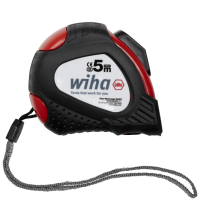 Mètre Ruban 5M Aimanté avec Clip Attache Ceinture