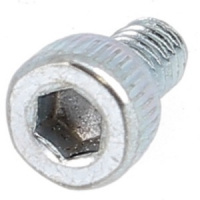 TCHC M2X8 Acier 12.9 Zingué Blanc Filetage Total DIN 912
