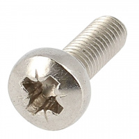 Large Round Button Head, Pozidriv Recess, DIN 7985