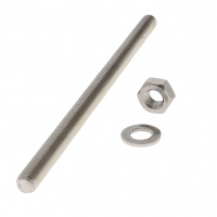 Tige Filetée M16X200 Inox A4 pour Cartouche de Scellement Chimique