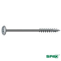 Vis à Bois SPAX à Embase T-STAR plus T30 6X120 Acier Cémenté Trempé WIROX avec Pointe 4CUT