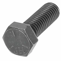 TH 1/4 UNF X 3/4'' Acier 8.8 Noir