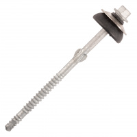 Vis Autoperceuse Fibrotop Tête Hexagonale Bois (avec Rondelle d'Étanchéité) Ø 6.5X130 Inox