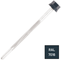 Vis Autoperceuse Zamatop IPN Tête Hexagonale 12 Ø 6X105 Laqué RAL 7016