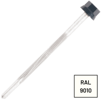 Vis Autoperceuse Zamatop IPN Tête Hexagonale 12 Ø 6X120 Laqué RAL 9010