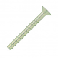 Vis Béton TF 6X70 Acier Zingué Blanc 2 Filets - Sismique C1/C2