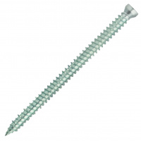 Vis de Fixation Directe pour Huisseries Tête Réduite Torx 7.5X102 Acier Zingué Blanc