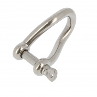 Manille Torse Forgée M6 Inox A4