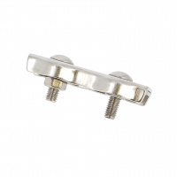 Serre Câble Plat Double Ø 6 Inox A4