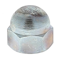 Écrou Borgne M4 Acier Zingué Blanc NFE 27453