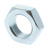 Contre-Écrou Hm M7 Acier Zingué Blanc DIN 439