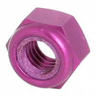 Blister de 5 Écrous Nylstop M5 Dural 2030 OA Violet DIN 985