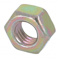 Hex Nut, Hu, Yellow Zinc Steel, DIN 934