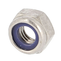 Écrou Nylstop M4 Inox A4 DIN 985