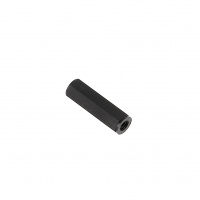 Entretoise Hexagonale M3X40 Femelle/Femelle Nylon PA6-6 Noir