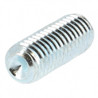 STHC Cuvette M8X40 Acier 45H Zingué Blanc DIN 916
