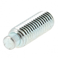 STHC Téton M8X40 Acier 45H Zingué Blanc DIN 915