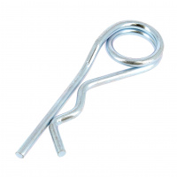 Goupille Béta Double Ø 2 Acier Zingué Blanc