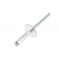 Rivet Aveugle Tête Extra Large 4.8X12 Alu/Acier