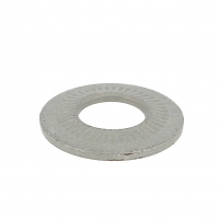 Rondelle Contact Ø 4 Acier Zingué Blanc Mécanique Passivation Epaisse NFE 25511M