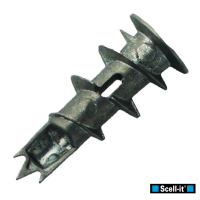 Cheville Autoperceuse ZAMAK pour Goulotte 10-20 sans Vis 4.5x31