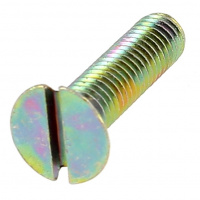 TF M8X40 Acier Zingué Bichromaté DIN 963