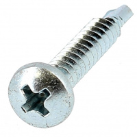 Round Button Head, Cross-Head