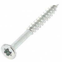 VBA TF Torx 3X20 Acier Zingué Blanc