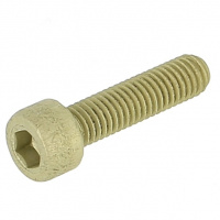 TCHC M4X25/25 Alu P60 OA Jaune DIN 912
