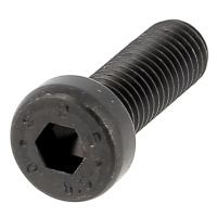 TCHC Tête Basse M8X20 Acier 8.8 Noir Filetage Total DIN 7984
