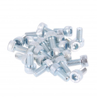 Sachet de 25 TCHC M8X40 Acier 8.8 Zingué Blanc Filetage Partiel DIN 912