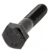 TH M8X40 Acier 8.8 Noir Filetage Partiel DIN 931