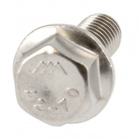 TH à Embase M8X40 Inox A2 Filetage Total DIN 6921