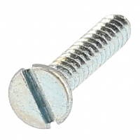 Vis Tôle TF Fendue 2.9X13 Acier Zingué Blanc DIN 7972C