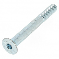 TFHC M6X50 Acier 10.9 Zingué Blanc DIN 7991