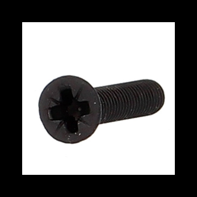 TF Pozidriv M3X10 Aluminium P65 OA Noir DIN 965