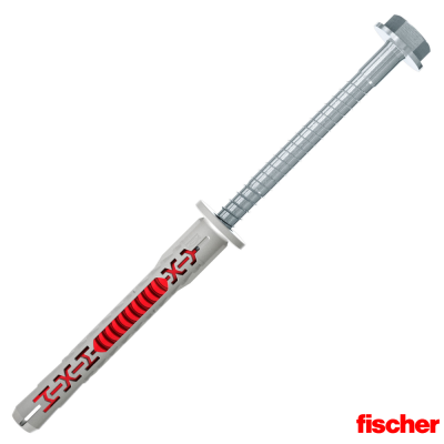 Cheville Rallongée Tous Matériaux Fischer DuoXpand 10x120 FUS Tête Hexagonale