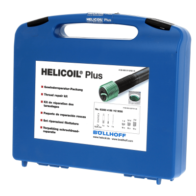 Coffret HELICOIL® Mono-dimensionnel, Pas Fin 125, 3 longueurs