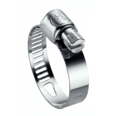 Collier de Serrage 8-12 Largeur Bande 8 Inox