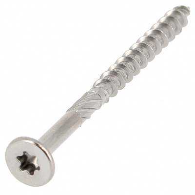 VIS POUR TERRASSE BOIS DURS TF TORX 5X70 INOX AISI 410